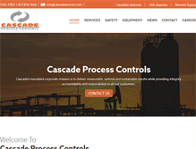 Tablet Screenshot of cascadeprocon.com